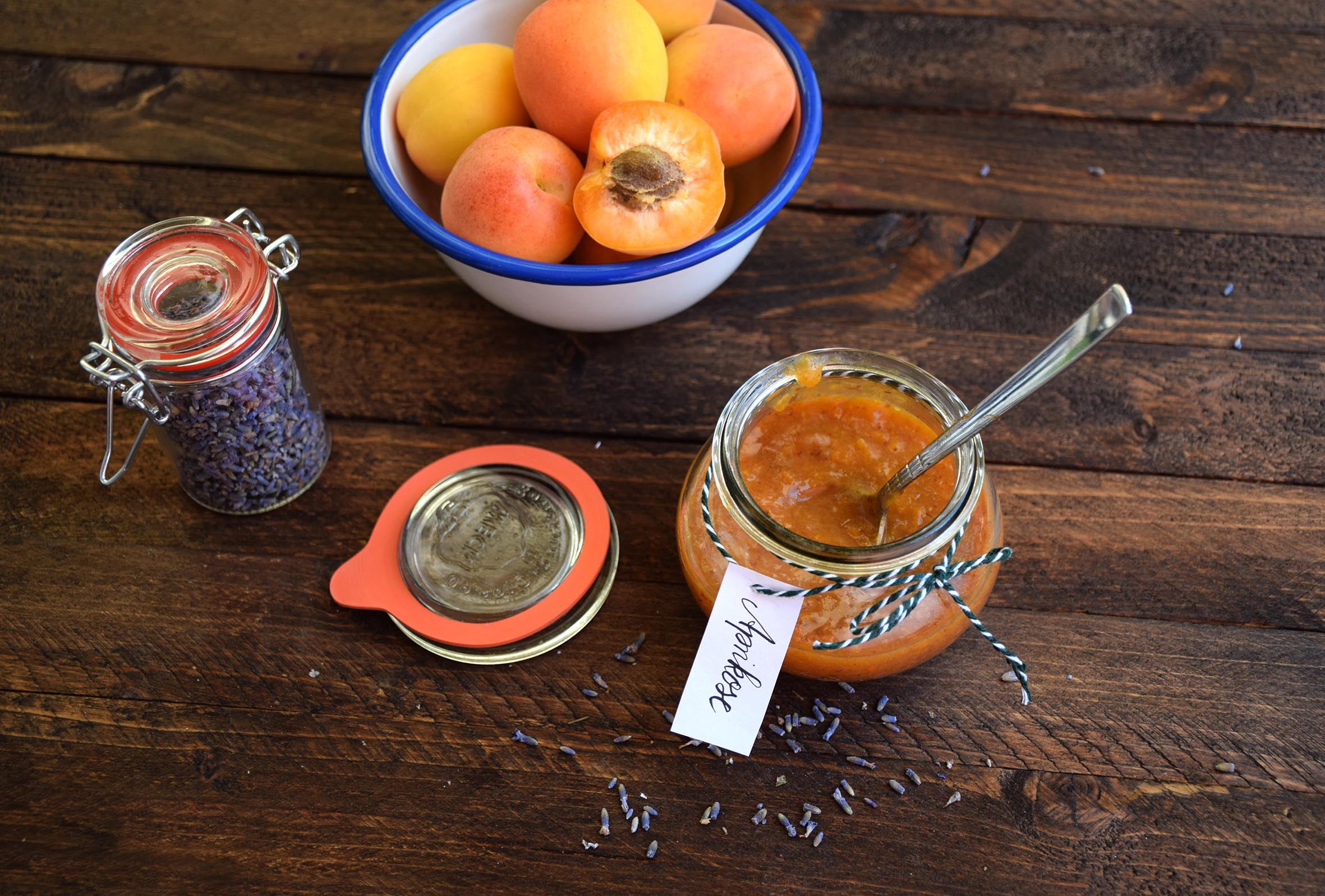 Aprikosen Marmelade ohne Zucker | Foodreich vegan und glutenfrei